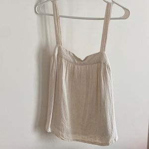 Universal Thread - Linen tank top - cream color - size XL